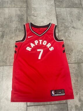 Nike Red Toronto Raptors #7 Basketball Jersey